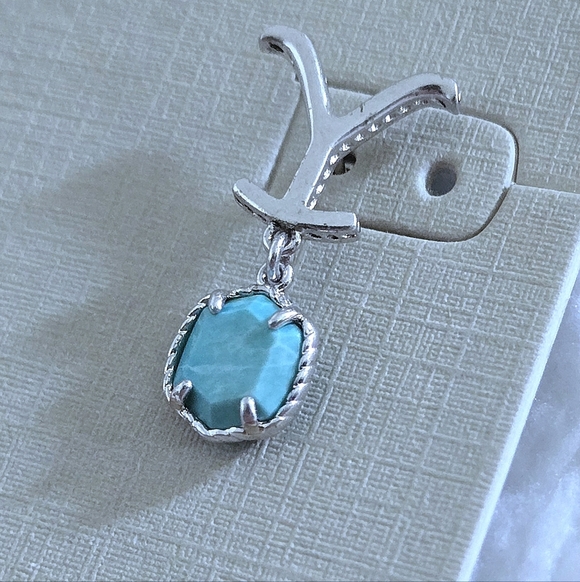 Yellow💛 Rose🌹 By Kendra Scott x Yellowstone🐂 "Dutton" Drop Earrings - NWT - Picture 14 of 16